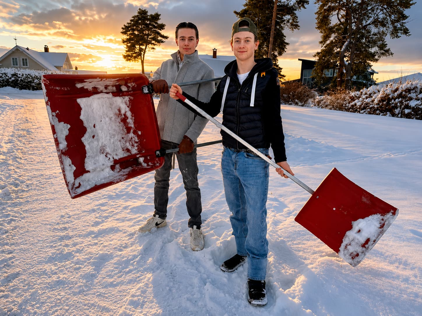 Snømåking — klare for sesongen